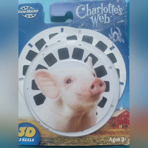 View Master reels 2006 3D Charlotte's Web HTF sealed Nickelodeon - Picture 3 of 7
